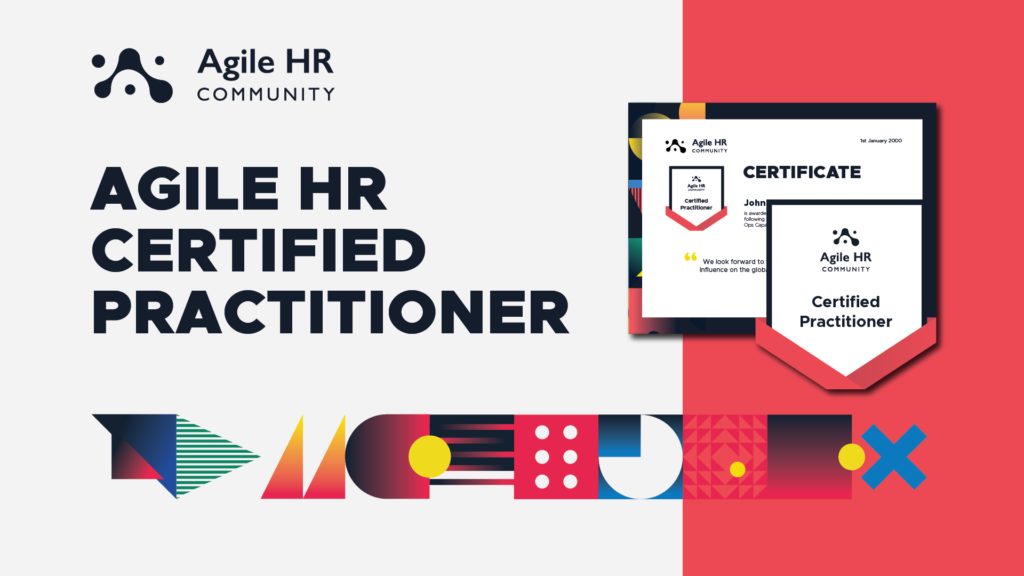 Agile HR Certified Practitioner Banner