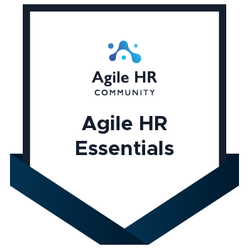 Agile HR Essentials Badge