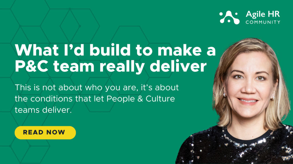 What I'd build to make a P&C team really deliver