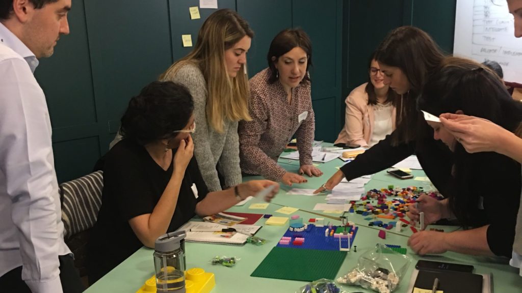 Workshop with lego